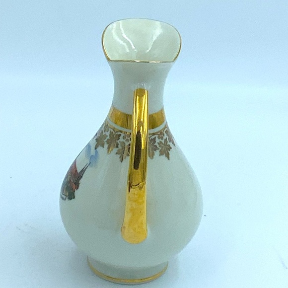 Vintage Handausgemalt Bavarian Small Pitcher/Vase - Picture 5 of 11